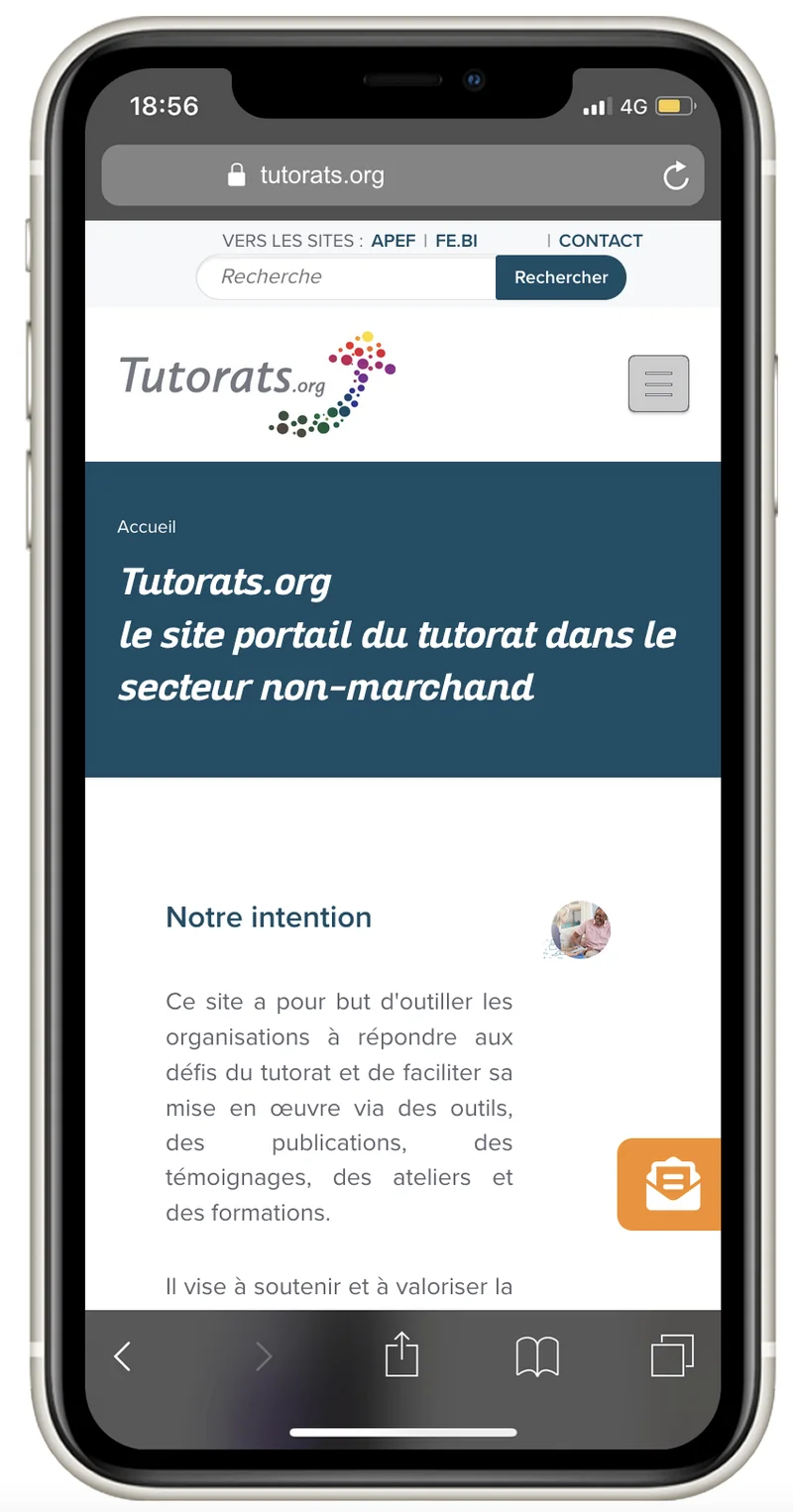 Capture d’écran 3 — Tutorats